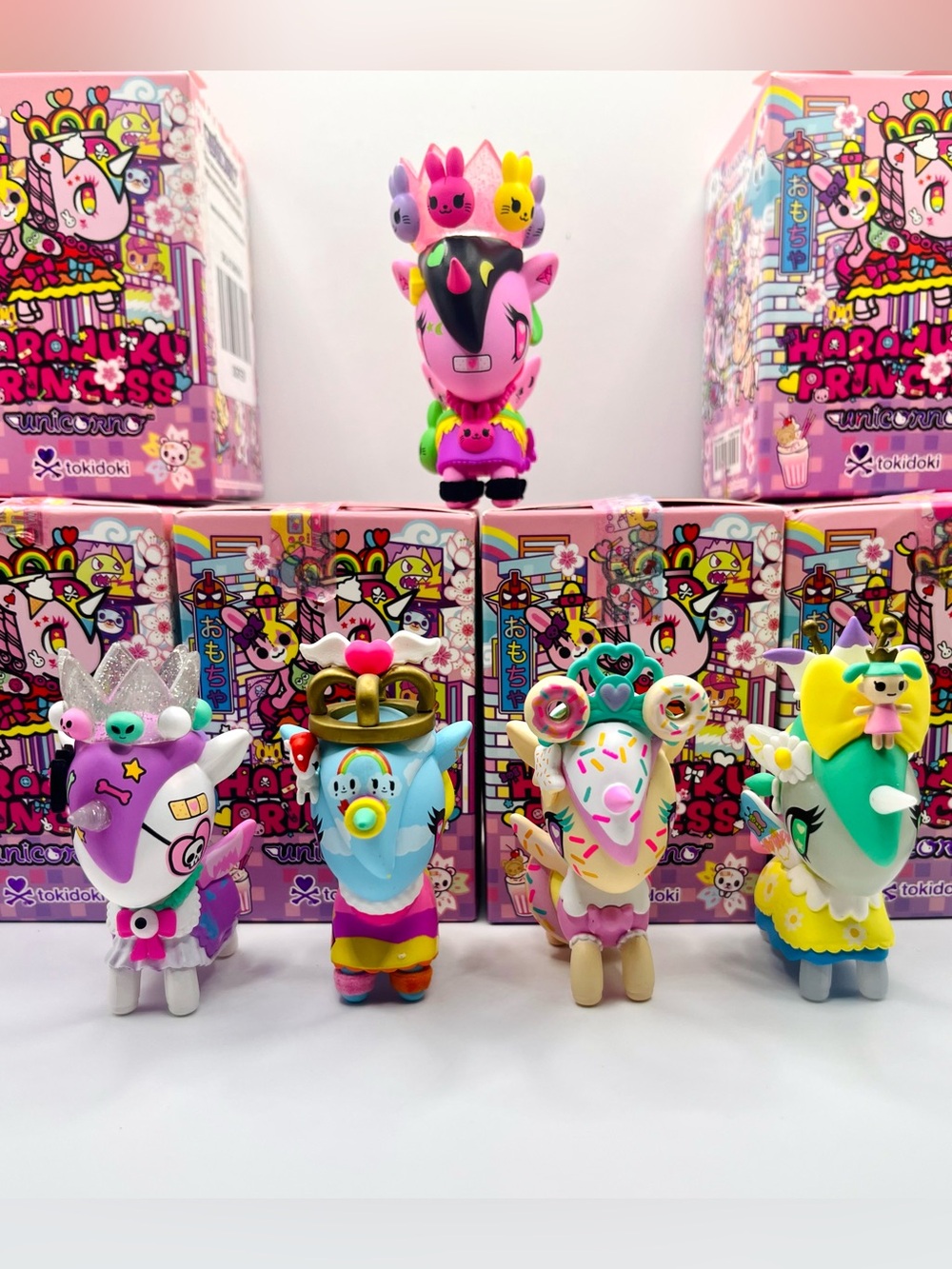 Tokidoki Harajuku Princess Unicorno Complete Set With Chaser - Picture 7 of 11